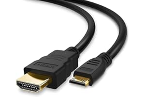 GizMac HDMI Cable Cord for Panasonic Lumix DMC-ZS3 DMC-FZ47 DMC-FZ40 DMC-FZ45 DMC-FZ100 DMC-FH2 DMC-GX1 DMC-TZ7 DMC-TZ20 DMC-
