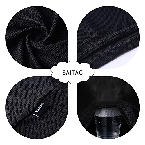 image for SAITAG Summer Neck Gaiter Sun UV Dust Protection Face Mask Breathable 