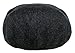 Men's Premium Wool Blend Classic Flat Ivy Newsboy Collection Hat , 1581-Charcoal, X-Large