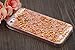 Iphone SE Case, A-Focus Rose Gold Luxury Bling Glitter Bumper Clear Transparent Soft Gel TPU Case with Colloid Infused Glitter Stars + Glass Screen Protector for Iphone 5 / 5s / SE ( Rose Gold )
