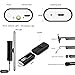 Wireless Endoscope, GOODAN Updated 1200P WiFi Borescope Inspection Camera 2.0MP HD Snake Camera 8 adjustable LED Light for both Android and IOS Smartphone,iPhone,Samsung,Tablet,PC - Black(16.5 FT)