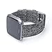 EZCO Compatible Fitbit Versa Bands, Woven Fabric Breathable Watch Strap Quick Release Replacement Wristband Accessories Compatible Fitbit Versa Smart Watch Women Man, Vintage Grey