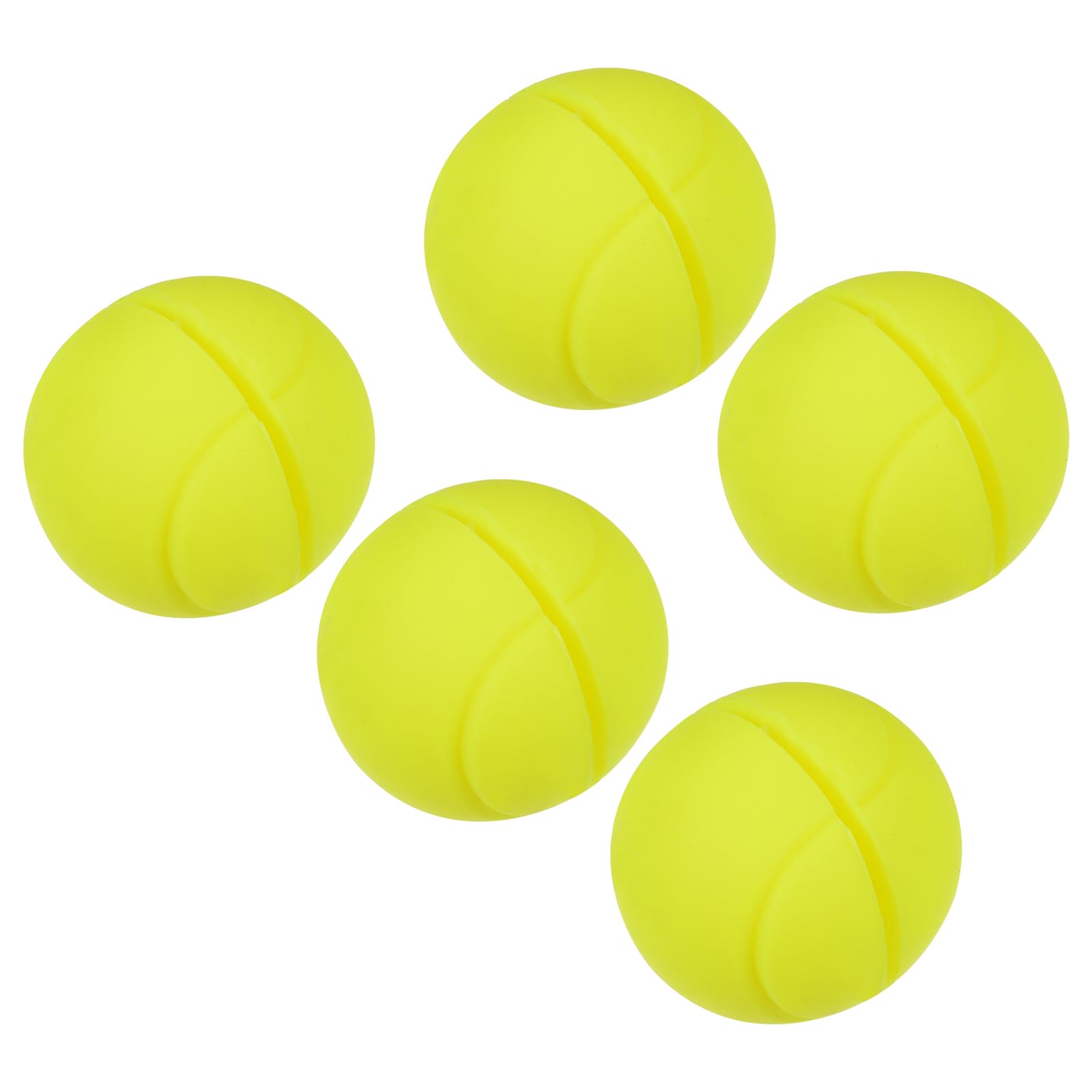 PATIKIL Tennis Vibration Dampener, 5 Pack Tennis Racket Damper Silicone Racket String Shock Damping for Tennis Racket and String, Yellow