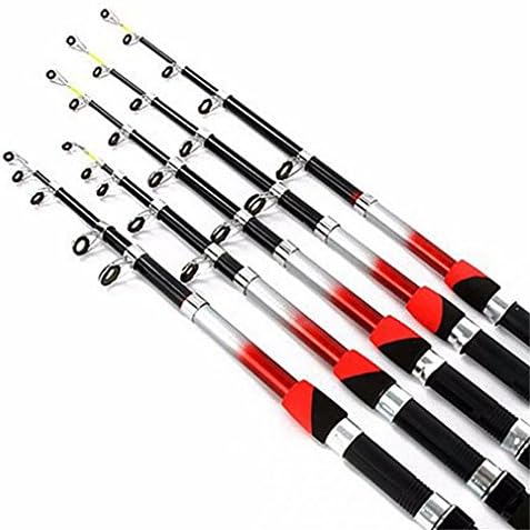 Glass Fiber Telescopic Fishing Rod 1.8M 2.1M 2.4M 2.7M 3.0M Long Casting Sea Carp Fishing Spinning Rod Tackle