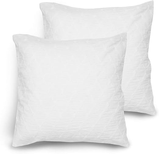 Amazon Com Rainny White Cotton Pillow Insert 18 X 18 Inch