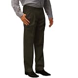 Pleated Front Khaki Dress Pants 