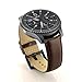 Kartice Compatible Gear S3 Classic/Frontier Smartwatch Band,22MM Genuine Leather Strap Replacement Buckle Strap Wrist Band for Gear S3 Frontier/Classic-Brown-b