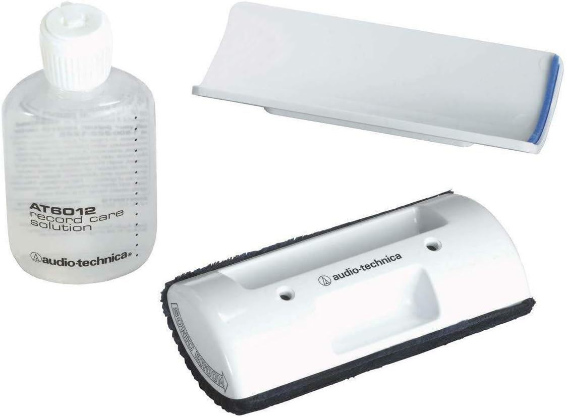 Audio-Technica AT6012 Record Cleaning Kit White