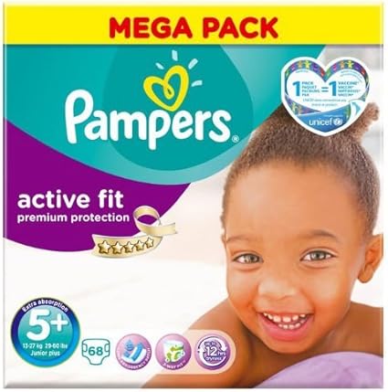 pampers nappies premium protection size 5