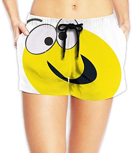 Woman Nice Cartoon Face Short Pants 2017 Hot
