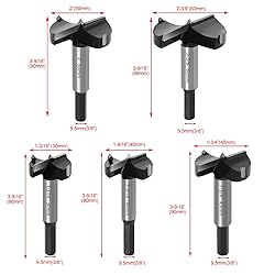 ASNOMY 5PCS Large Size Forstner Drill