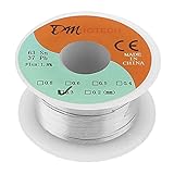 uxcell 0.3mm 35gram 63/37 Tin Lead Roll Rosin Core Soldering Wire Reel