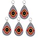 Owl eyes Bird Repellent for Everyday Bird Control to Scare Birds Away better than Bird Spikes and Other Animal Repeller - Highly Effective Bird Deterrent and Easy To Install-set of 5