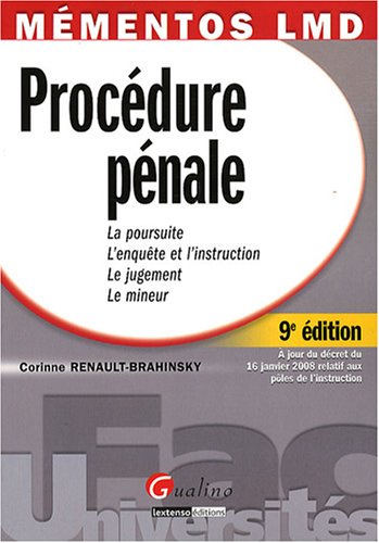 Procédure pénale