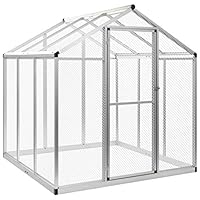 WWHZ Outdoor Aviary Aluminium 72"x70.1"x76.4"