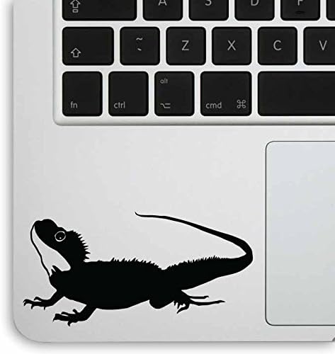 Aftermarket Graphics - 2x Qty Iguana Lizard Reptile for laptop / car / guitar Vinyl Decal Sticker (BLACK)