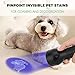 Pawaboo Pet Teether Cooling Chew Toys, Freezable Teething Toy for Puppies, Watermelon and Pineapple Shape Freeze, Interactive Toys Included, Black