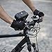 iPhone Bike Mount Holder with Water Resistant Pouch. Motorcycle and Bicycle Mount That Fits Most Smart Phones, Including iPhone 7, 6s, 6, 5s, 5 and Mobile Devices or GPS