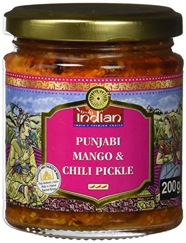 Truly Indian Mango Chili Pickle, 6er Pack (6 x 200 g)