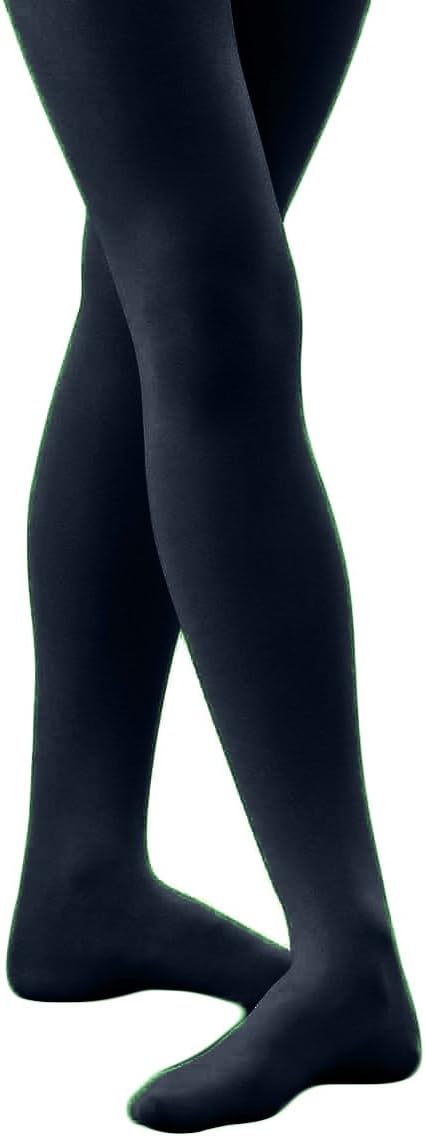 Grandeur Cycle Women's Solid Colored Opaque Seamless Footed Tights