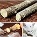 UNKE 5PC Cute Cat Stick Chew Toy Dental Health Kitten Brush Teeth Pet Treat