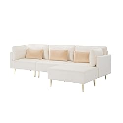 EMKK 105”Convertible Sectional Sofa Couch,Modern