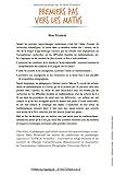 Image de Premiers pas vers les maths (French Edition)