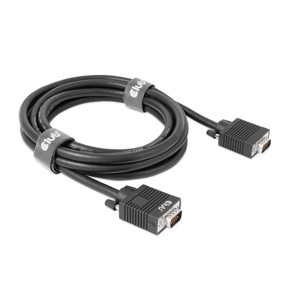 CLUB3D CAC-1703 VGA Cable Bidirectional Male/Male 3 m 28AWG