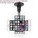 Car Mount DHYSTAR Cell Phone and Mini Tablet Windshield Long Arm Car Holder Mount Cradle with Dashboard Base Sticky Suction Cup for 3.5-5.5inch Smart Phone,7-8inch Tablet,GPS,iPhone/ipad Mini etc