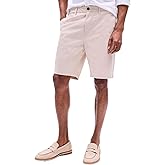 TOMMY HILFIGER Men's Regular Fit 9" Comfort Stretch Short, ClscBeige, 36