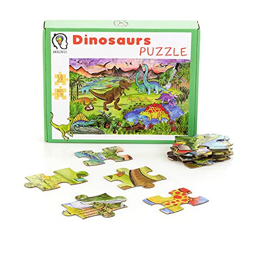 World Map Big Floor Puzzle with Thick Jigsaw Puzzle Pieces which can