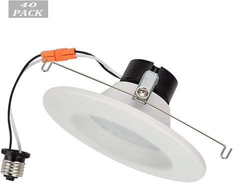 Kindomled 40 Pack 5 6 Inch Led Recessed Lighting Dimmable