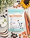 PETIPET Vegan Calming Bars for Small Dogs - Anxiety Composure Relief - with Carrots, Apples, Hemp, Chamomile, Passion Flower - for Dog Stress & Separation Aid + Chewing & Barking 180 Treats