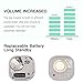 Key Finder Smart Anti-Lost Tracker– Luxsure Cellphone, Wallet, Bags and Pet Item Tracker Mini Locator with App Control Compatible for iPhone/iPod/iPad/iOS/Android (White)