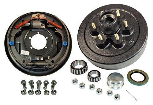 6-Bolt on 5-1/2 Inch Bolt Circle - 12 Inch Hub/Drum With Hydraulic Brake Assembly - Drivers Side