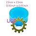 023ST Steampunk Gears Mold Gear Mold 23mm - Bakeware Charms Sugarcraft Cake Decoration Molds, Fimo Mold Soap Mould Food Safe