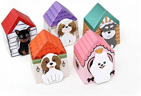 Nano Zizzle Cute Animal Puppy Dog Post It Memo Pads Bookmark Scrapbook DIY Sticky Notes Pack of 2 (Schnauzer)