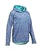 Under Armour Girls' Armour Fleece Novelty Jumbo Logo Hoodie, Caspian (403), Youth Large