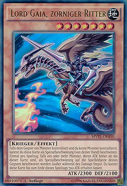 Lord Gaia, zorniger Ritter - MVP1-DE050 - Yu-Gi-Oh - deutsch - 1. Auflage - NIFAERA Spielwaren