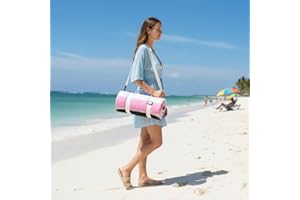 RYCHIC Rug Waterproof Outdoor Extra Large Sand Free Picnic Blanket Travel Essentials Music Festival Concert Must Have HotPink