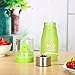 H2O Spa Water BPA Free Water Bottle with Fruit Chamber and Integrated Juicer, 24 oz (Blue)