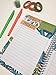 Well Planned Day, Student Planner Dazzling Doodles, July 2019 - June 2020