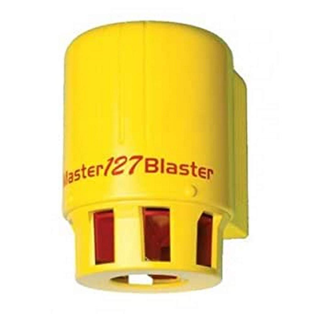 Klaxon Signals SLM-0001 Master Blaster Siren, Yellow, Up to 127dB (A), 1 Tones, 230V AC, 2.0A