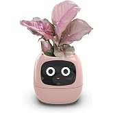 Smart Flowerpots,Smart Pet Planter,Ai Planter,Intelligent Flowerpots,Multiple Expressions,7 Smart Sensors, And Ai Chips Make