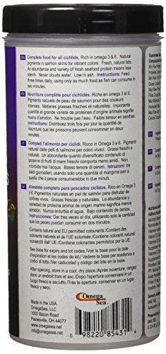 Super Color Cichlid Pellet - Large Sinking 9oz.