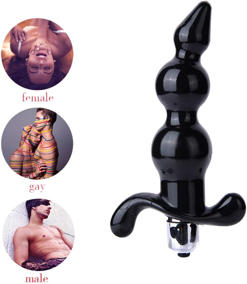 Sensuality Amal Toys for Women and Men Anales Massage Toys for Men & Women Beginner - Electric Amal Training Plug Black by ALBK