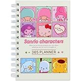 Generic New Version Cute Kitty Melody Friends 365 Daily Planner, 5 x 7 inches, Hard Cover (Ivory)