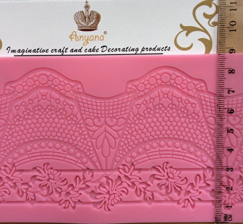 sail boat ship Baking Fondant sugar lace Silicone Mat sailing wedding Cake Decorating mold floral sail flower edible Lace Embossed Sugarcraft Tools for cupcake topper decoration Anyana
