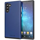 Crave for Galaxy Note 10 Case, Shockproof Protection Dual Layer Case for Samsung Galaxy Note 10 (6.3 inch) - Navy
