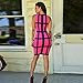 Womail Casual Party Cocktail Club Pencil Sheath Dress Black for Ladies (L, Hot Pink)